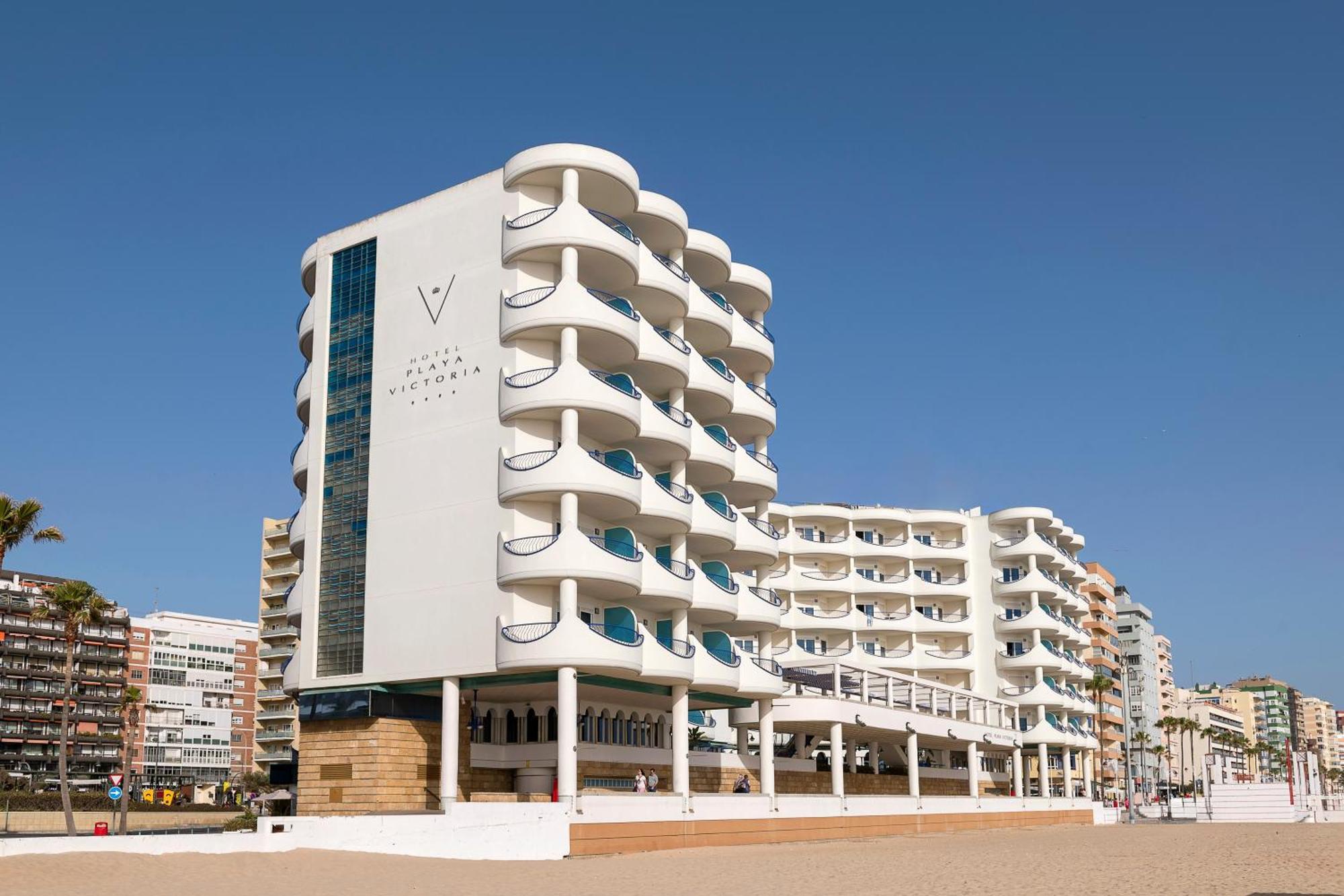 Hotel Playa Victoria Cádiz Exterior photo