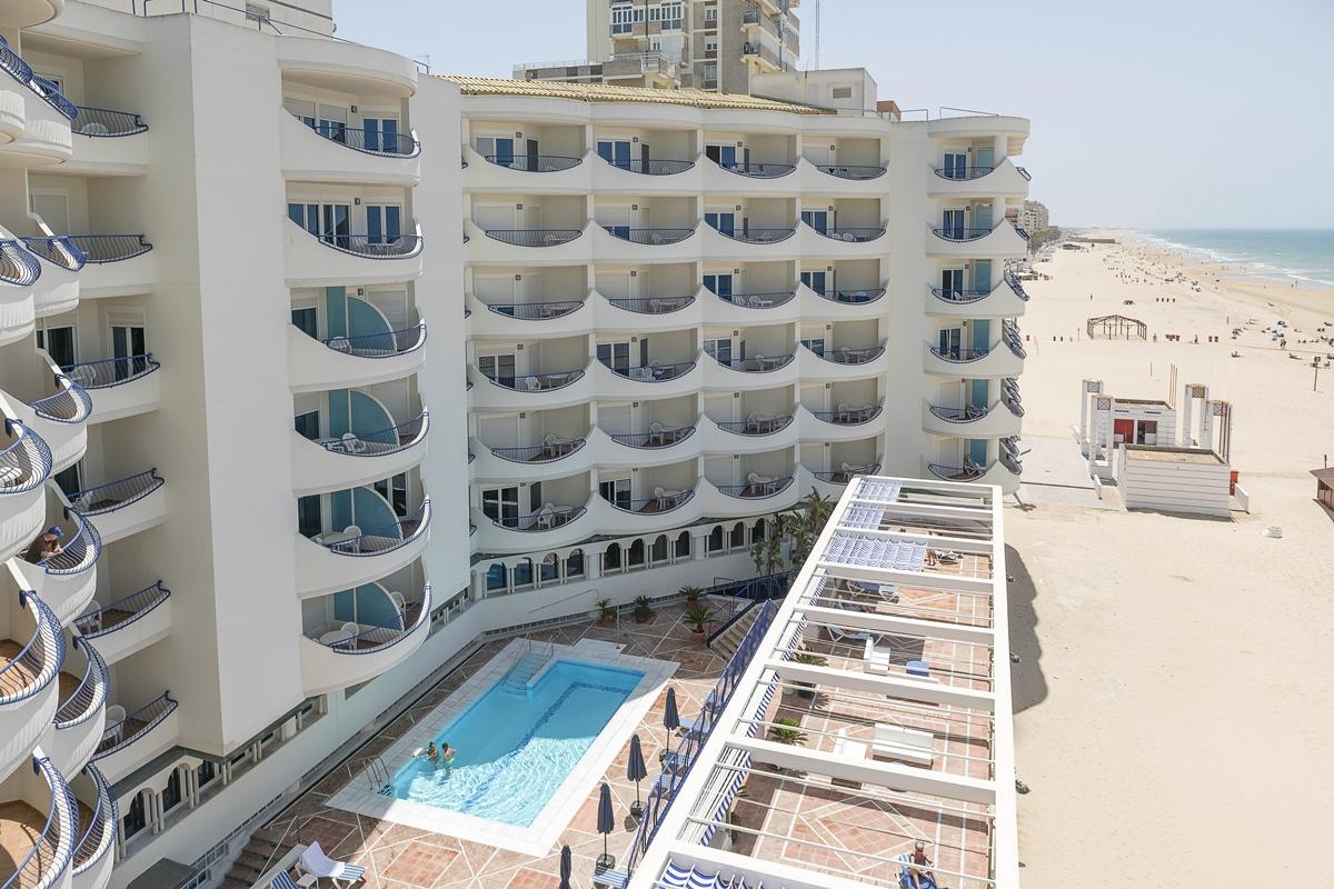 Hotel Playa Victoria Cádiz Exterior photo